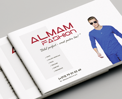 Creation of a presentation for Almam Fashion