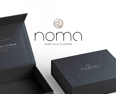 Development of a logo and corporate identity for the company Noma