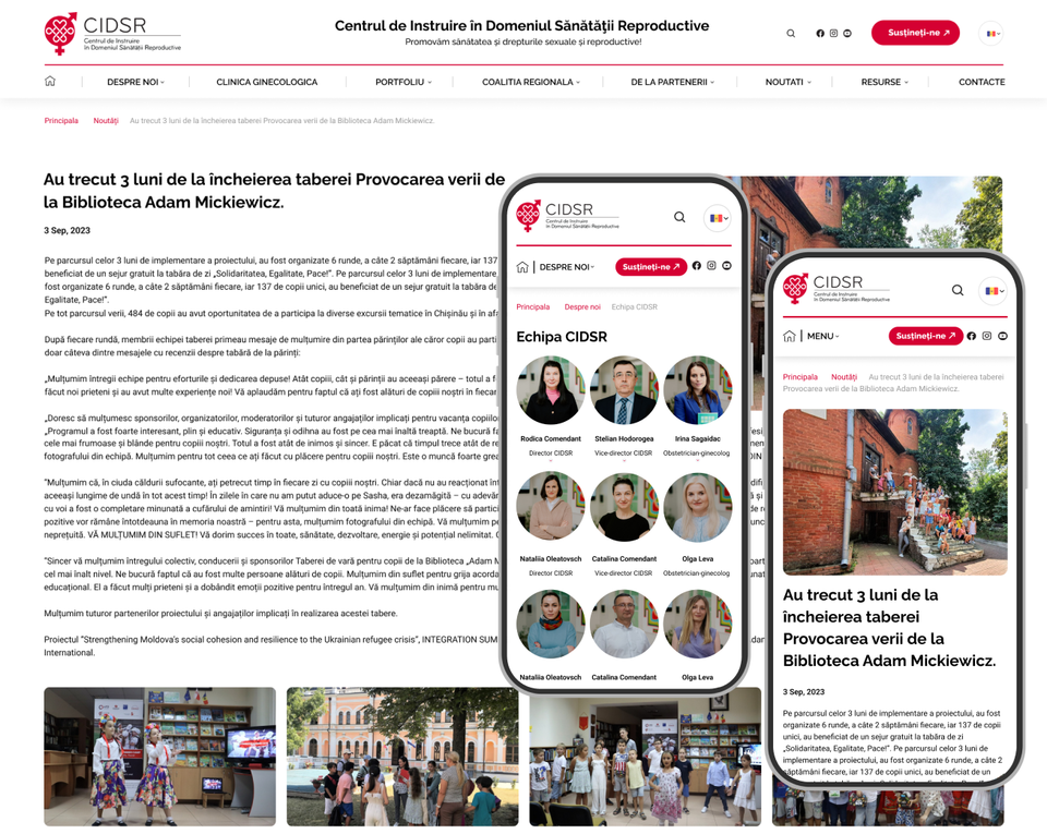  Centru de Instruire în Domeniul Sănătății Reproductive (CIDSR)
