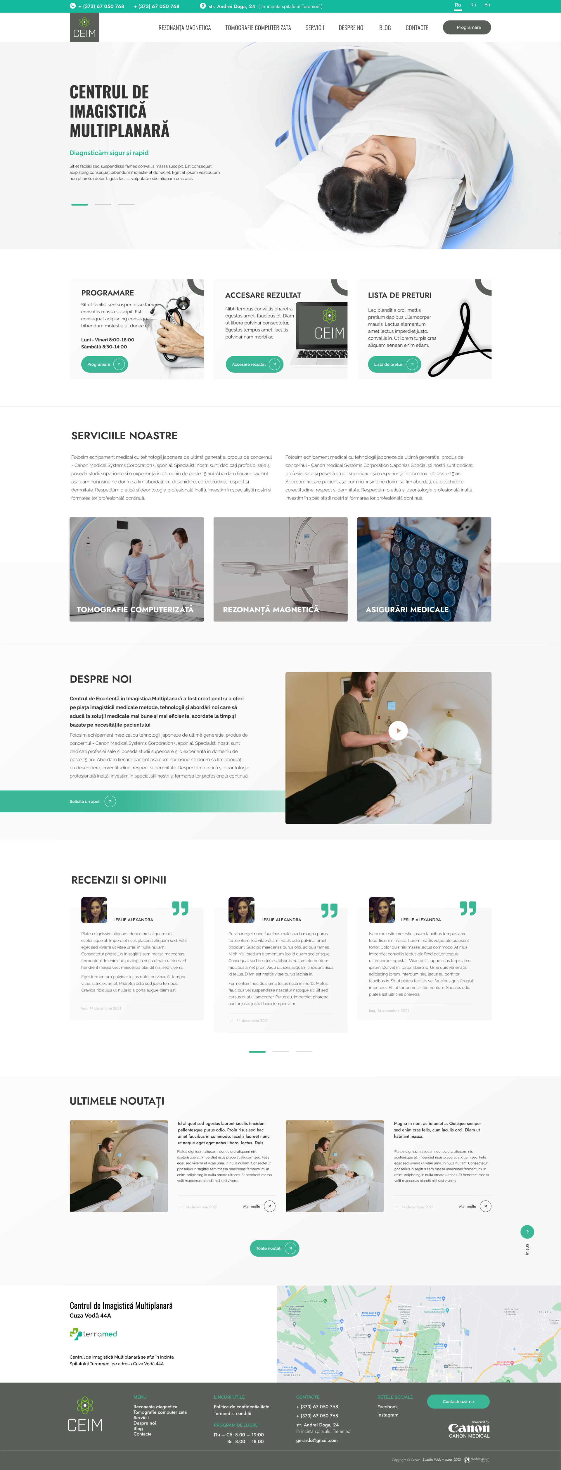 Centru de Imagistica Multiplanara CEIM