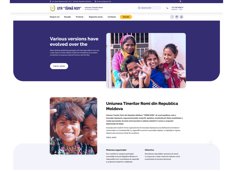 Uniunea Tinerilor Romi din Republica Moldova '' TĂRNĂ ROM ''