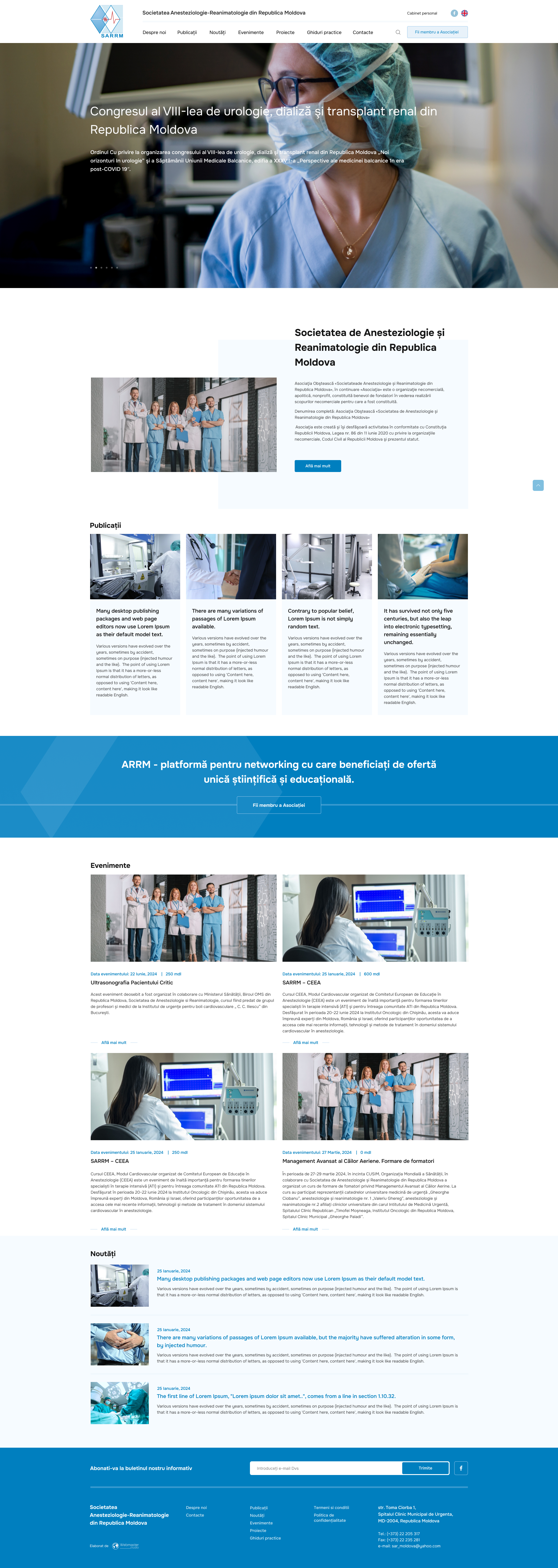  Societatea de Anesteologie si Reanimatologie din Moldova Ati