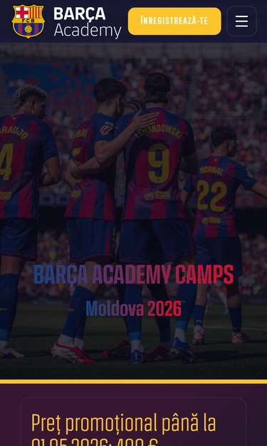 Barça Academy Camps Moldova