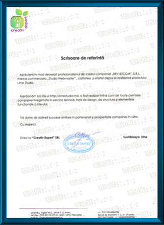 «Creativ Expert» SRL 