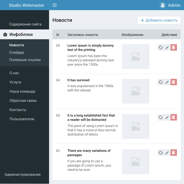 Преимущества разработки на нашей CMS