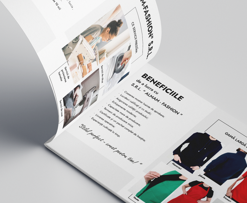 Презентация для компании Almam Fashion