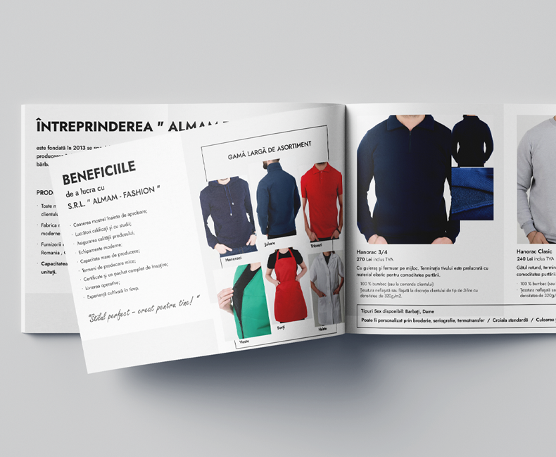 Презентация для компании Almam Fashion