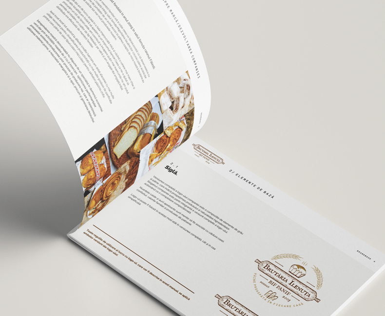 Создание брендбука для пекарни Brutaria Ilenuta