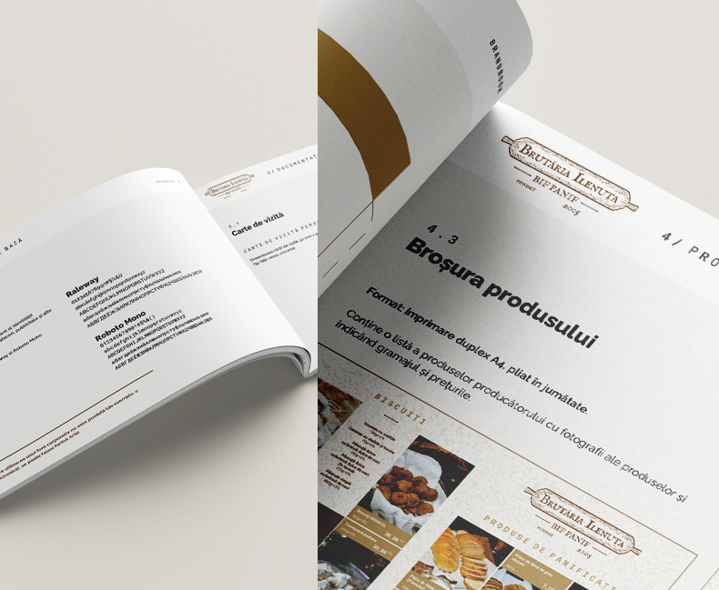 Создание брендбука для пекарни Brutaria Ilenuta