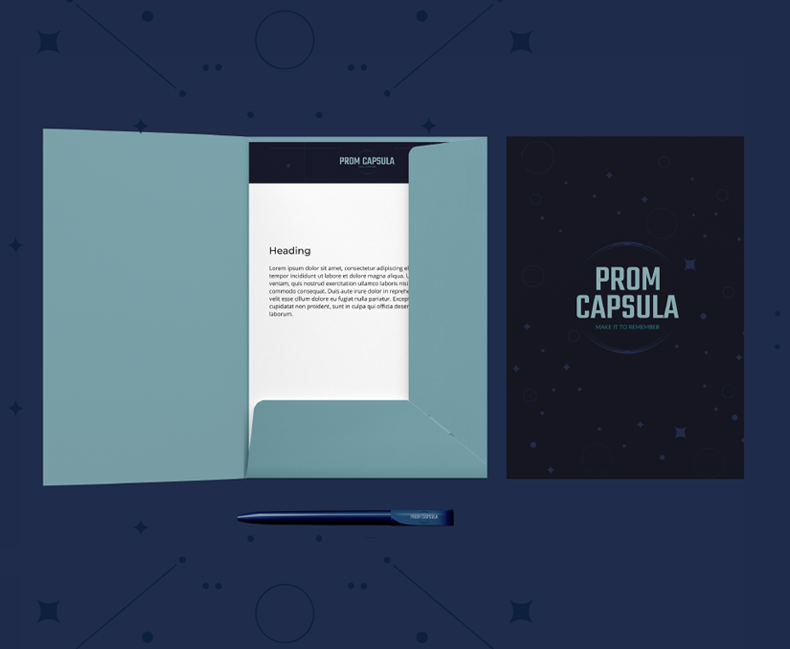 Corporate identity development for Capsula