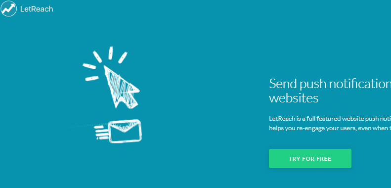 Services for setting up and sending push notifications