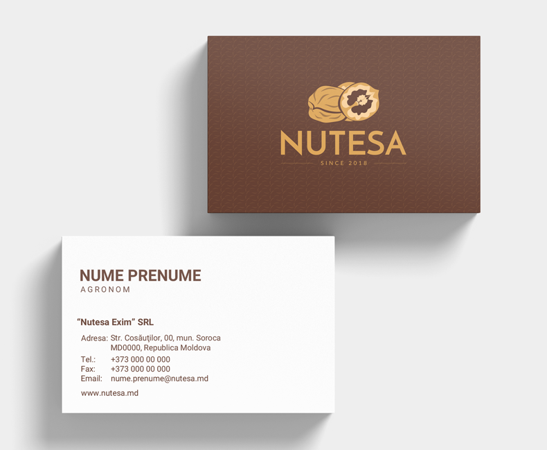 Corporate identity development for Nutesa