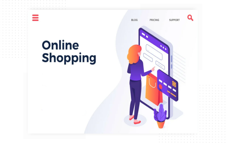 moblie application for online web store