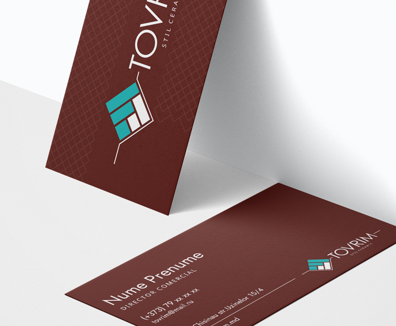 Создание элементов фирменного стиля для компании Tovrim