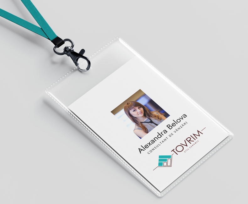 Создание элементов фирменного стиля для компании Tovrim