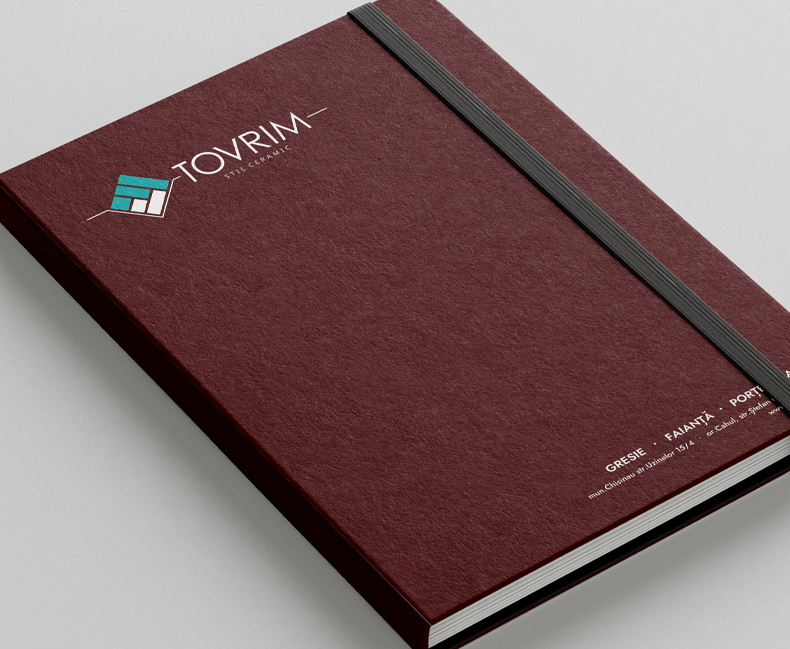 Создание элементов фирменного стиля для компании Tovrim